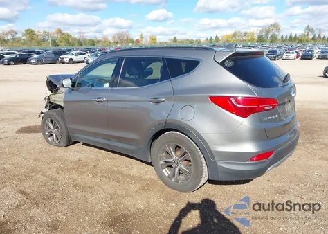 2013 Hyundai Santa Fe Sport z USA, uszkodzony, nr VIN 5XYZUDLBXDG004377